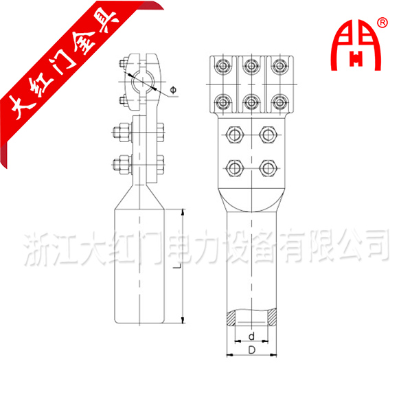 TL系列大截面導(dǎo)線T型線夾