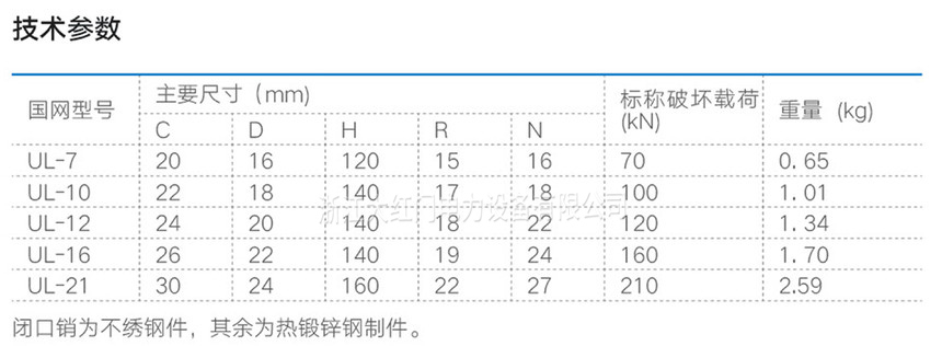 UL型掛環(huán)